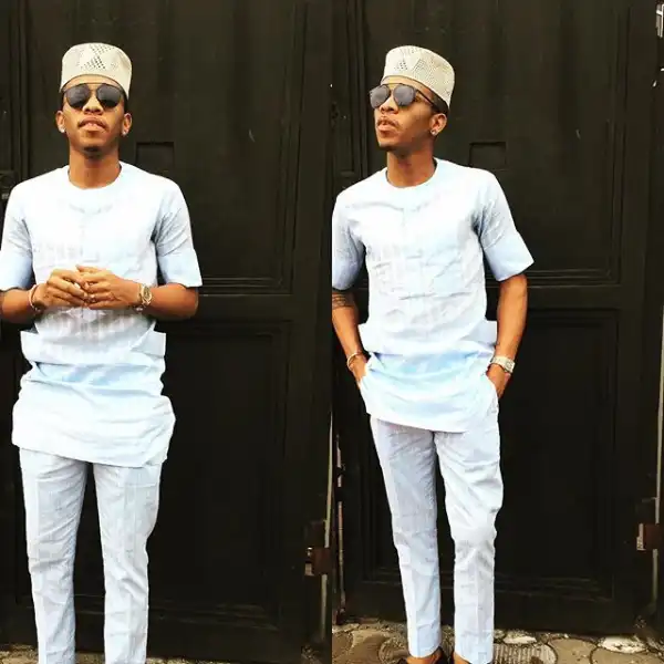 Singer Tekno Rocks It On Native Dressing [See Photos]